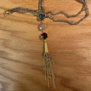 Kanupriya IN 925 Quartz 26 Inch Necklace